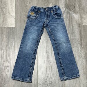 CINCH BOYS' STRAIGHT LEG adjustable jeans/ Size 4S